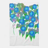 花プリント春・夏用 キッチンタオル (縦)