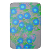 花プリント春・夏用 バスマット (正面縦)