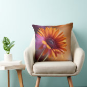 花プリント枕カバー クッション (椅子)