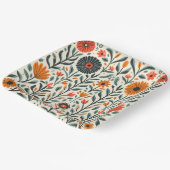 花プレート ペーパープレート (傾斜あり)