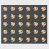 花ベビー妊産婦 ラッピングペーパー (フラット)