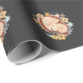 花ベビー妊産婦 ラッピングペーパー (ロールコーナー)