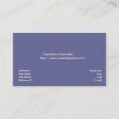 "花ホッピング"の名刺 名刺 (裏面)