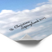 花ポスター（ピンク） ポスター (角)