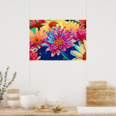 花ポスター ポスター (キッチン)