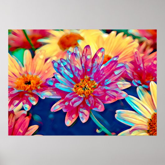 花ポスター ポスター (正面)