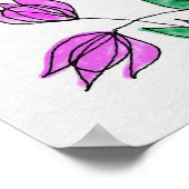 花ポスター ポスター (角)