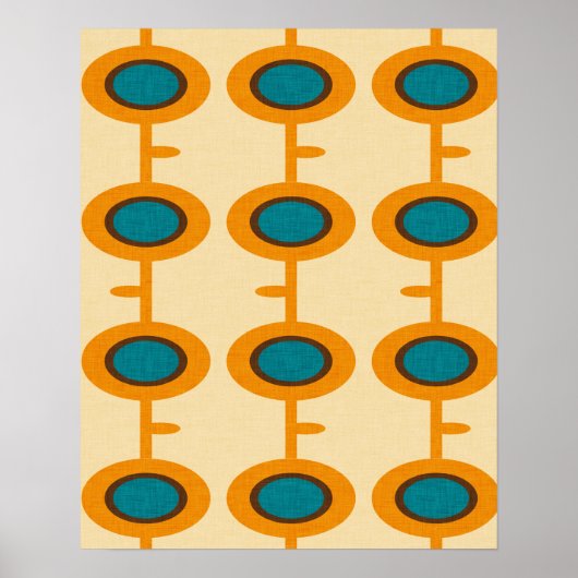 花ポッドイエロー ポスター (正面)