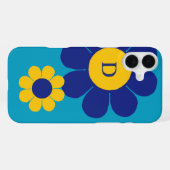 花ポップ・アートの力 iPhoneケース (裏面横)