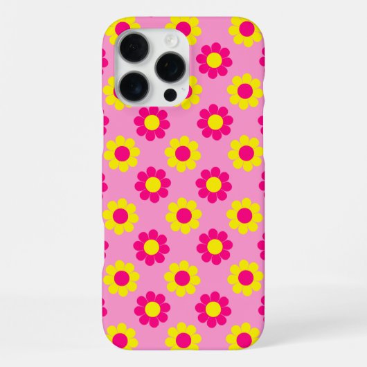 花ポップ・アートの力 iPhoneケース (裏面)