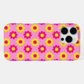 花ポップ・アートの力 iPhoneケース (裏面横)