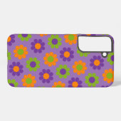 花ポップ・アートの力 SAMSUNG GALAXYケース (裏面横)