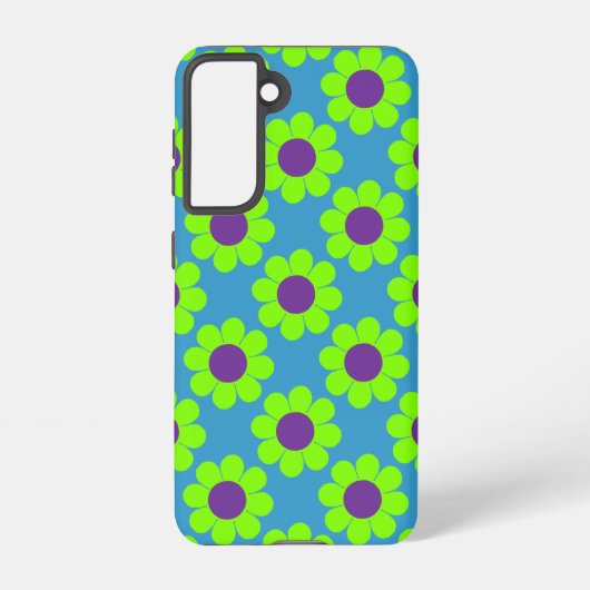 花ポップ・アートの力 SAMSUNG GALAXYケース (裏面)