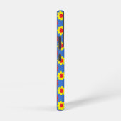 花ポップ・アートの力 SAMSUNG GALAXYケース (右側面)