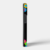 花ポップ・アートの大国の平和 Case-Mate iPhoneケース (裏面 / 右)