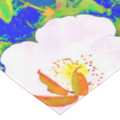 花ポップ・アートの類 テーブルクロス (アングル)