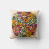 花マンダラ クッション (正面)