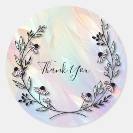 花ミニマルシール ラウンドシール