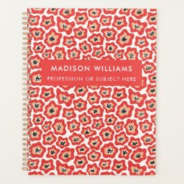 花ミニマルモダンのプランナー プランナー手帳