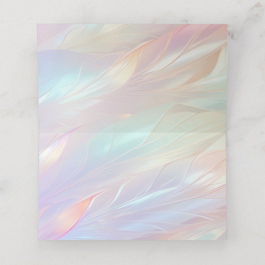 花ミニマル座席表 プレイスカード (内部開封)