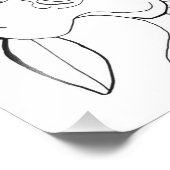 花ミニマル フォトプリント            (角)