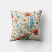 花メドレー🌷 クッション (裏面)