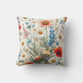 花メドレー🌷 クッション (正面)