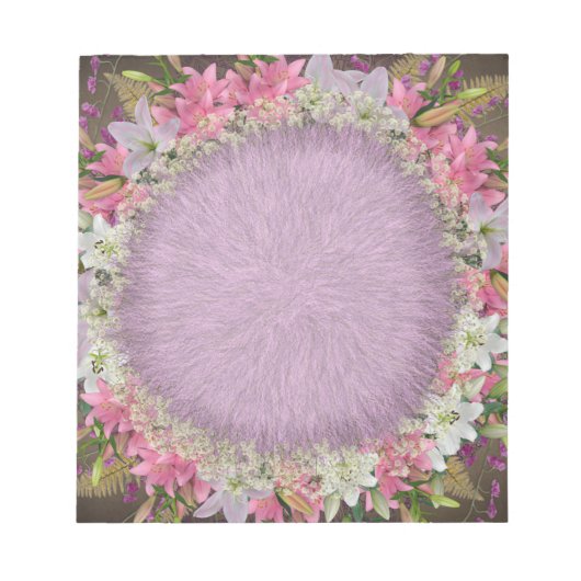 花メモ帳 ノートパッド (正面)