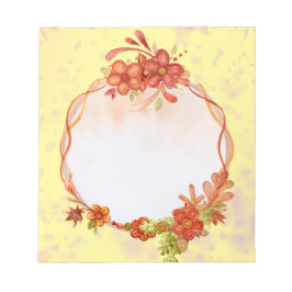 花メモ帳 ノートパッド