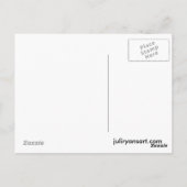 花メリーの羊はがき ポストカード (裏面)