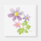 花モザイク2 マグネット (正面)