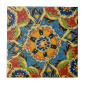 花モザイク タイル (正面)