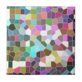 花モザイク タイル (正面)