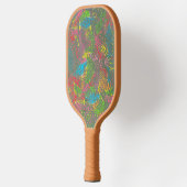 花モザイク ピックルボールラケット (左)