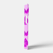 花モダンのクリスマスツリー、蘭と紫 Case-Mate iPhoneケース (裏面 / 右)