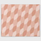 花モダンびらツイスト ラッピングペーパー (フラット)