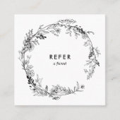 花モダンをスケッチ 紹介カード (正面)