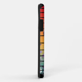 花モダンカラフルの入った鳥 Case-Mate iPhoneケース (裏面/右)