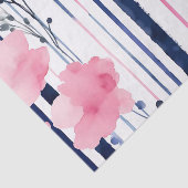 花モダンストライプの柄 薄葉紙 (詳細)