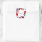 花モダン名プロフェッショナル スクエアシール (バッグ)