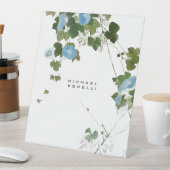 花モダン名プロフェッショナル 台座サイン (インサイチュ)