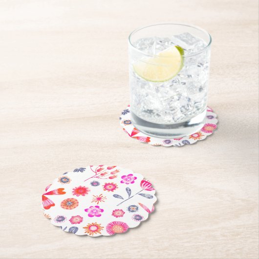 花モダン園 ペーパーコースター (インサイチュ)