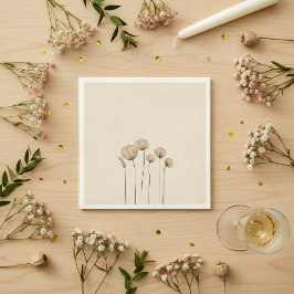 花モダン束 スタンダードカクテルナプキン