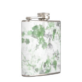 花モダン柄と壁の質感のミックス フラスク (右)