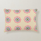 花モダン柄アクセント枕 アクセントクッション (正面)