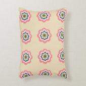 花モダン柄アクセント枕 アクセントクッション (正面(垂直))