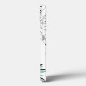 花モダン柄パーソナライズされたiPad Mini ケース Case-Mate iPhoneケース (裏面 / 左)