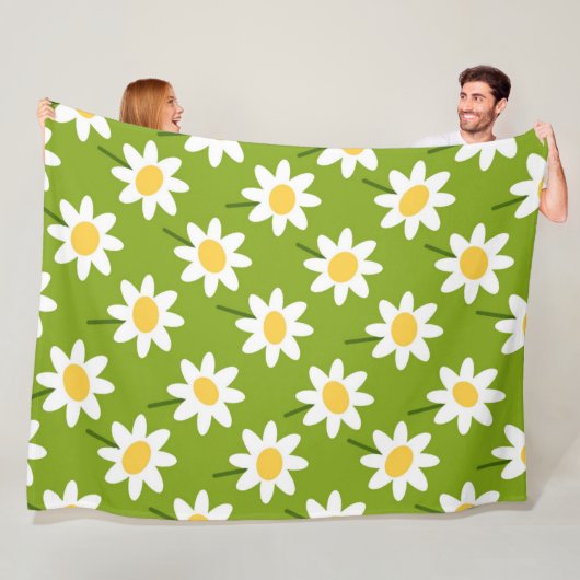 花モダン柄 フリースブランケット (インサイチュ)