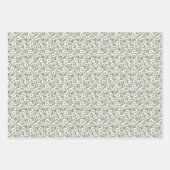 花モダン柄 ラッピングペーパーシート (正面3)