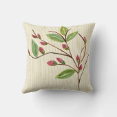 花モダン芽 クッション (裏面)